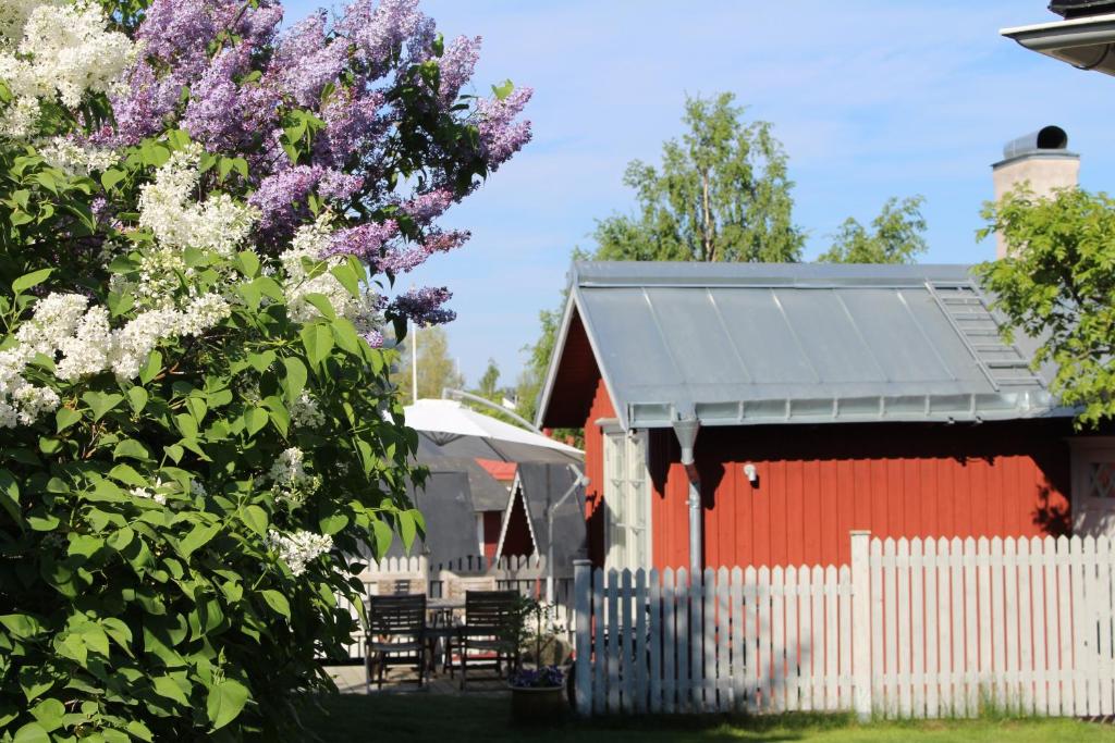 Zahrada ubytování Vaxholm Seaview Cottage