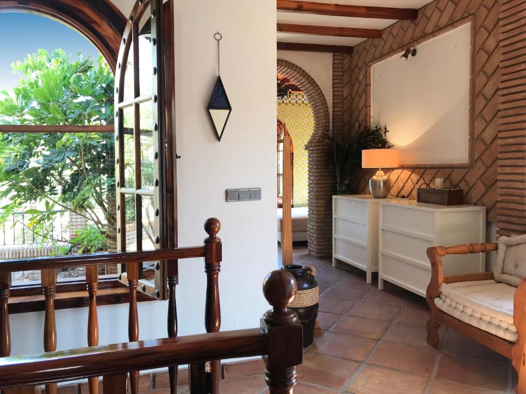 Posezení v ubytování Alojamiento con Encanto en Málaga