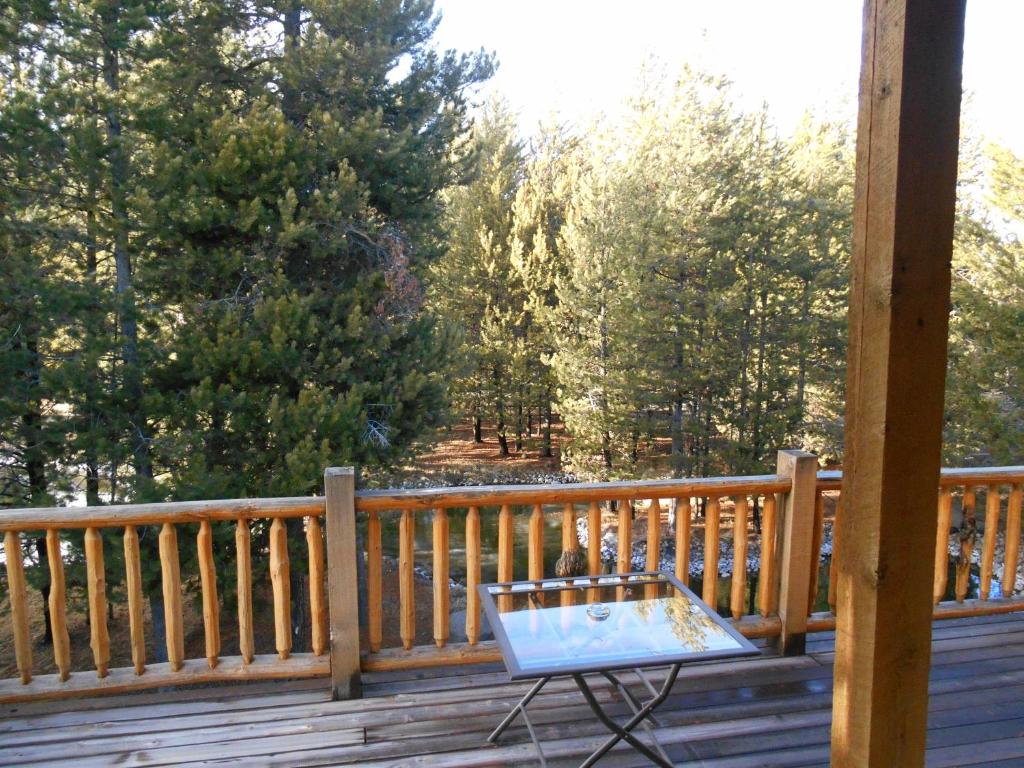 Balkón nebo terasa v ubytování DiamondStone Guest Lodges