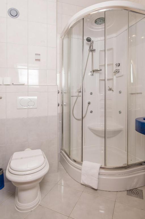 Ванная комната в Hotel Miramare