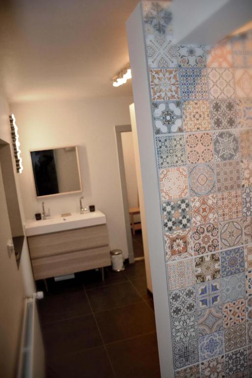 Koupelna v ubytování Camp Boutique