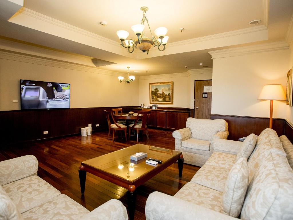 TV o dispositivi per l'intrattenimento presso Jiuwu Hotel