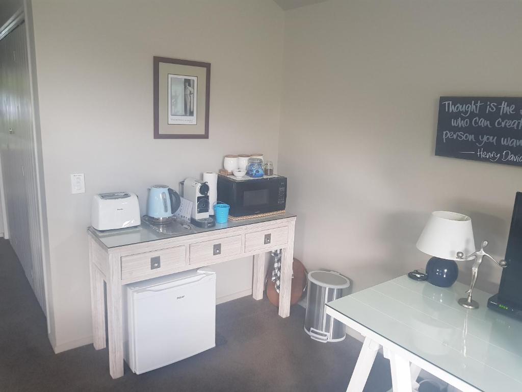 Kuchyň nebo kuchyňský kout v ubytování Haven Suite Luxury 5 Star