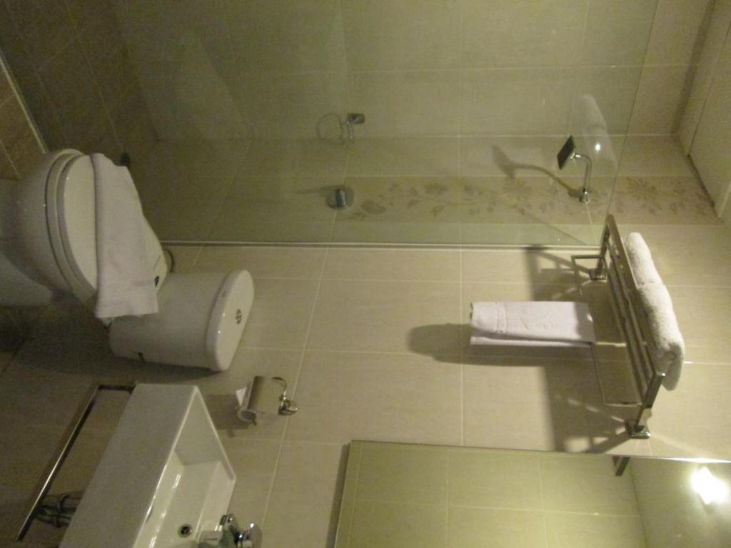 Koupelna v ubytování Vio Hotel Cimanuk Bandung