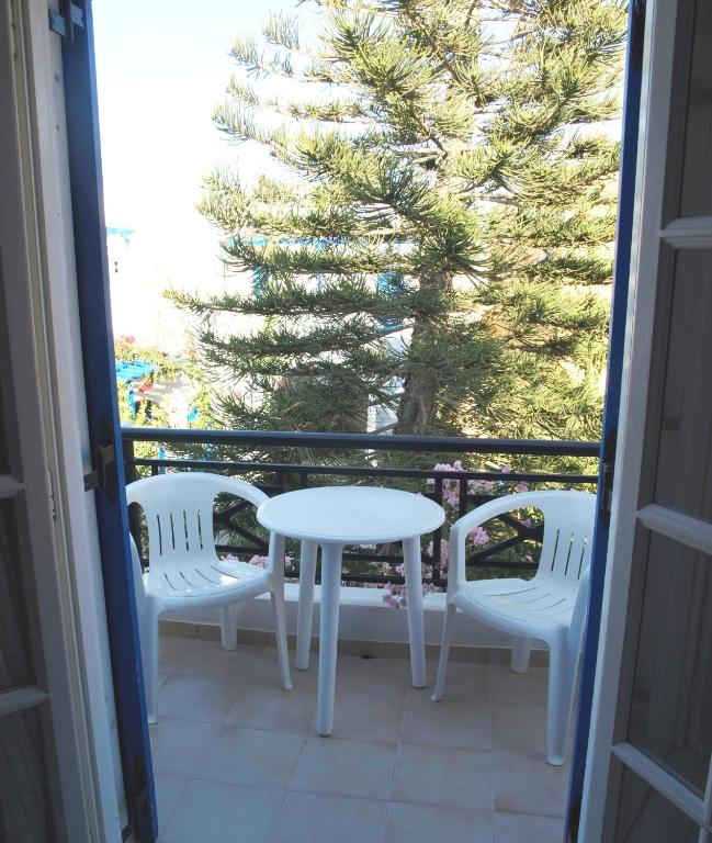 Balkón nebo terasa v ubytování Levante Beach Hotel