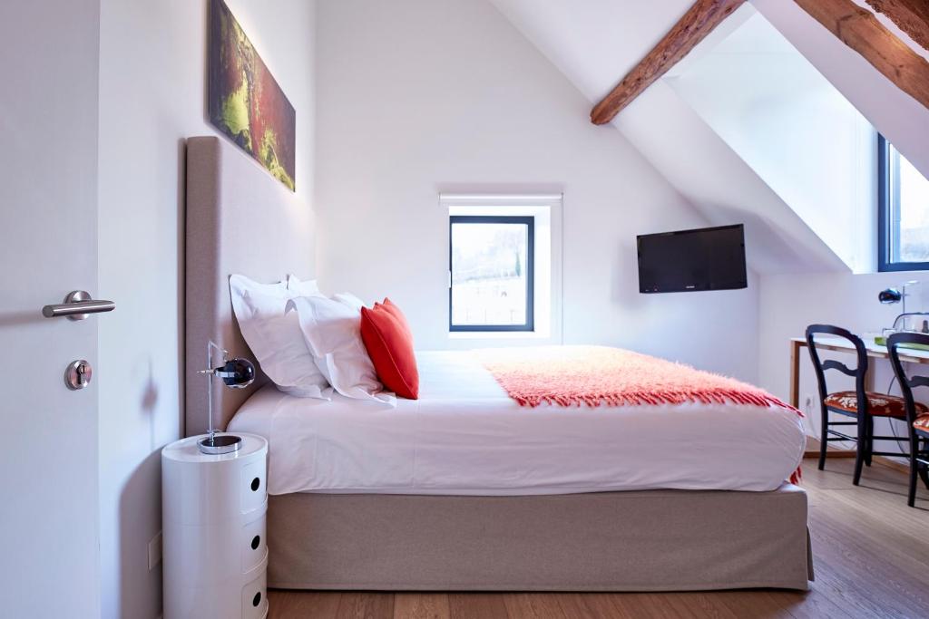 Postel nebo postele na pokoji v ubytování B&B Park7 Wavre - Leuven
