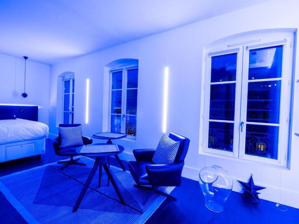 Posezení v ubytování MiHotel Vieux Lyon