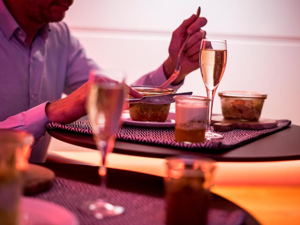 Nápoje v ubytování MiHotel Vieux Lyon