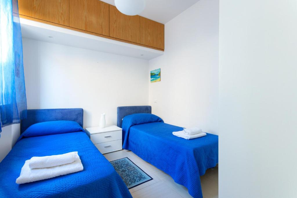 Postel nebo postele na pokoji v ubytování Marinaia - Casa Alba