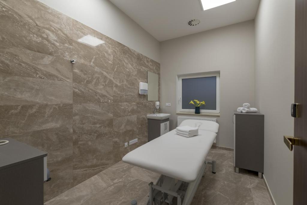 Koupelna v ubytování Spa Hotel ULRIKA