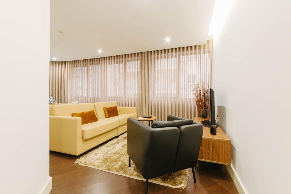 Posezení v ubytování Lisbon Avenue Marquês - Luxury Apart