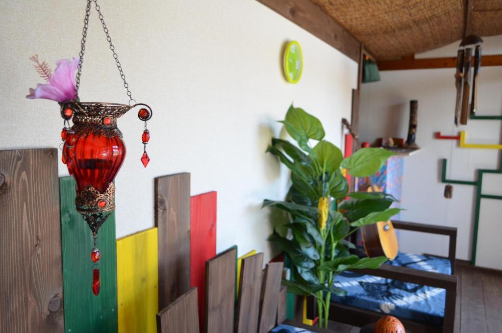 backpackers guesthouse Borderにあるシーティングエリア