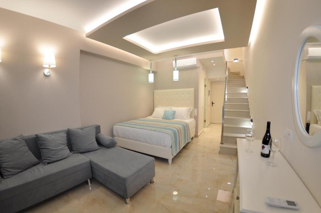 Posezení v ubytování Agios Gordios Beach Resort
