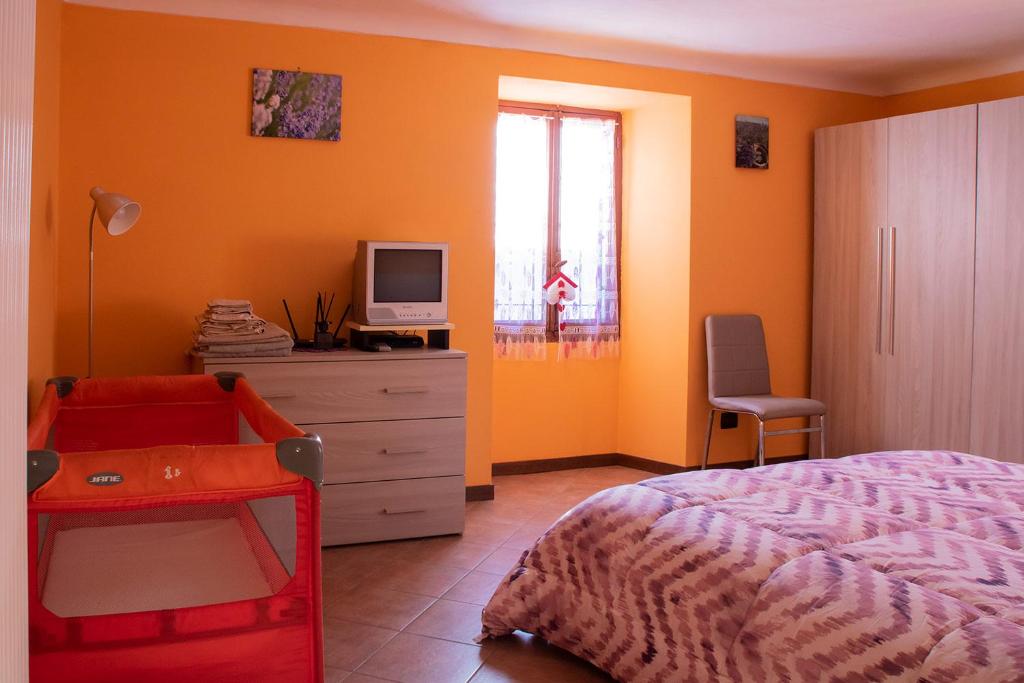 Posteľ alebo postele v izbe v ubytovaní Casa la foriana