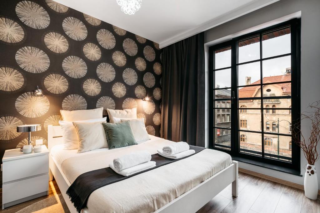 Posteľ alebo postele v izbe v ubytovaní Brewery Apartment - LoftAffair
