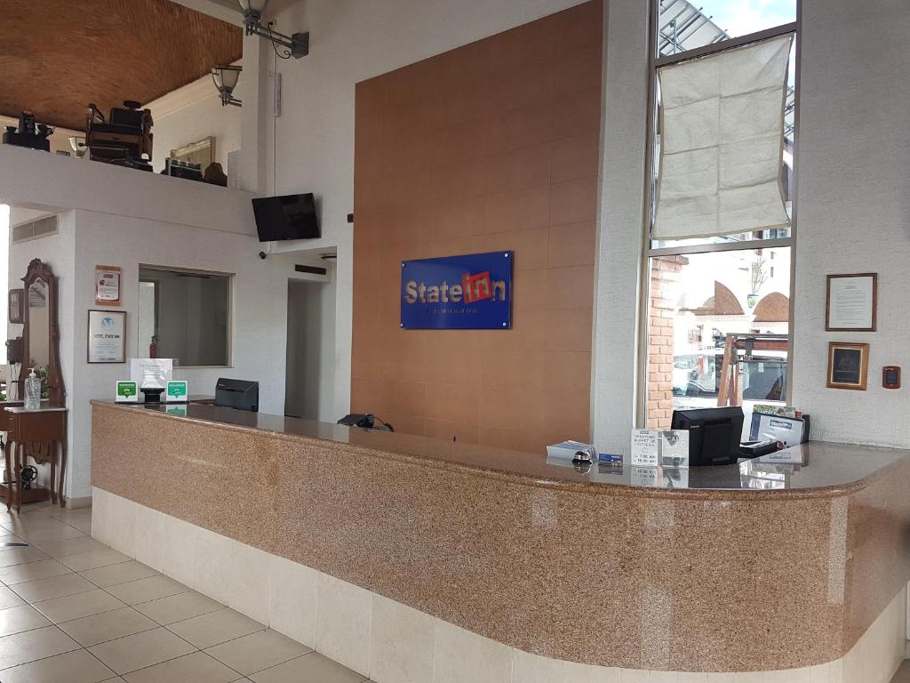Vstupní hala nebo recepce v ubytování State Inn
