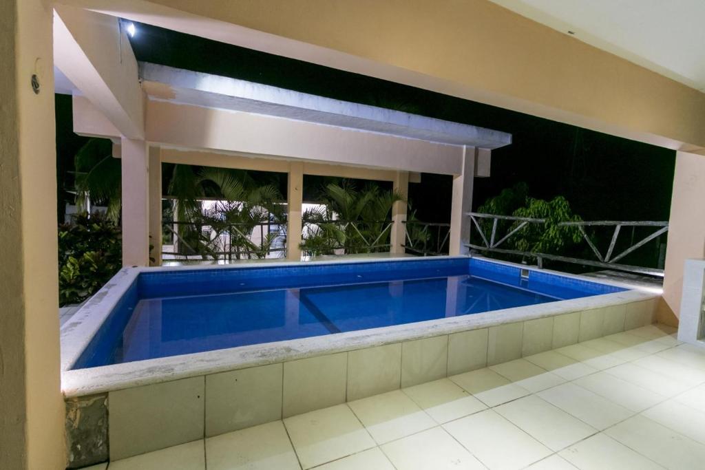 Bazén v ubytování Casa Hacienda San Gabriel nebo v jeho okolí