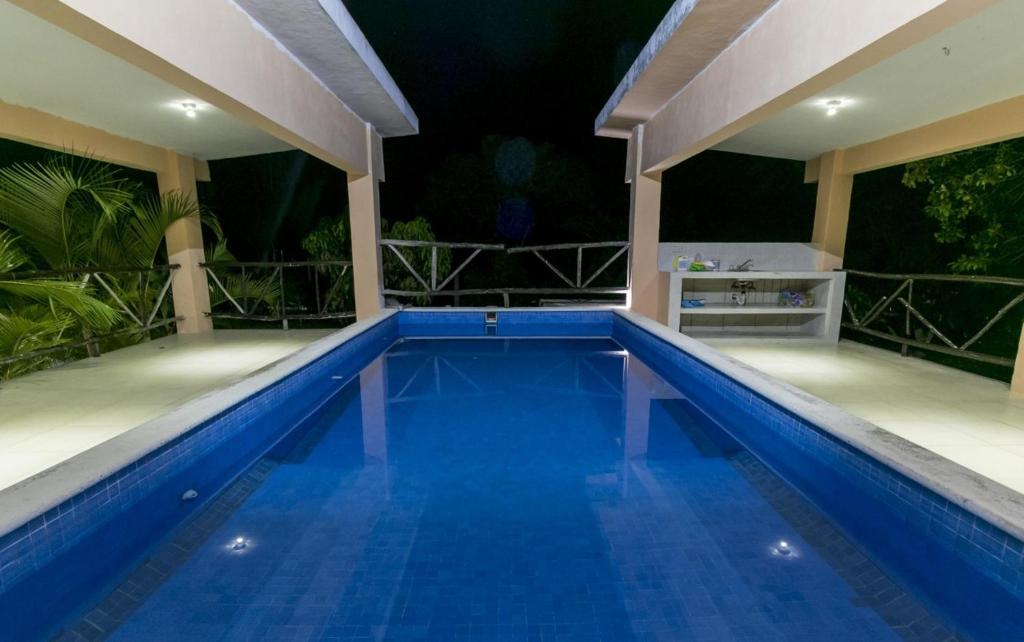 Bazén v ubytování Casa Hacienda San Gabriel nebo v jeho okolí