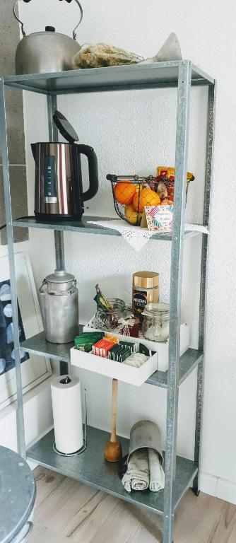 Kuchyň nebo kuchyňský kout v ubytování Kelsterhaus