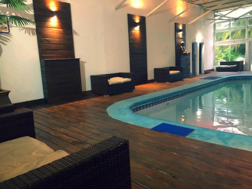 Bazén v ubytování Hotel Select nebo v jeho okolí