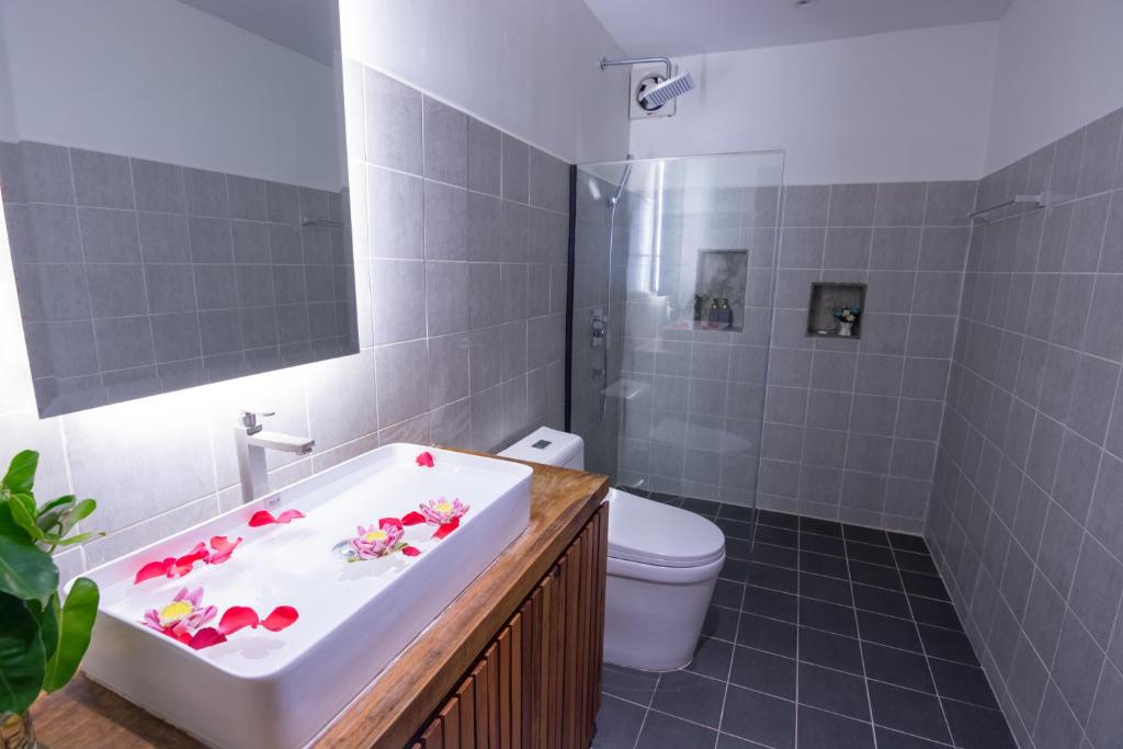 Koupelna v ubytování Neth Socheata Hotel