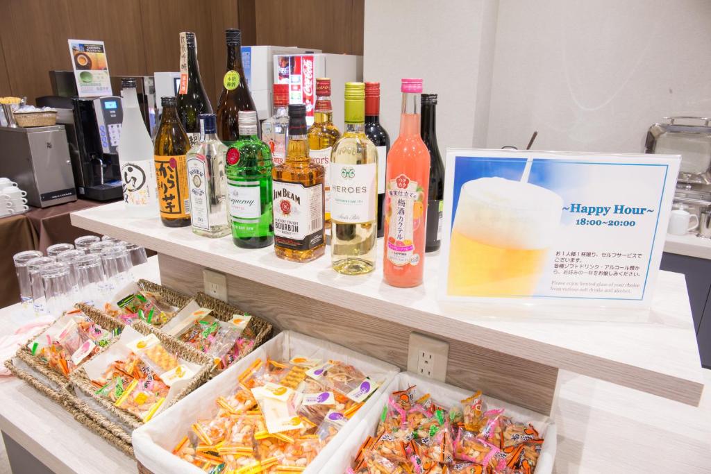 Nápoje v ubytování Kuretake-Inn Hamamatsueki Minamiguchi Premium