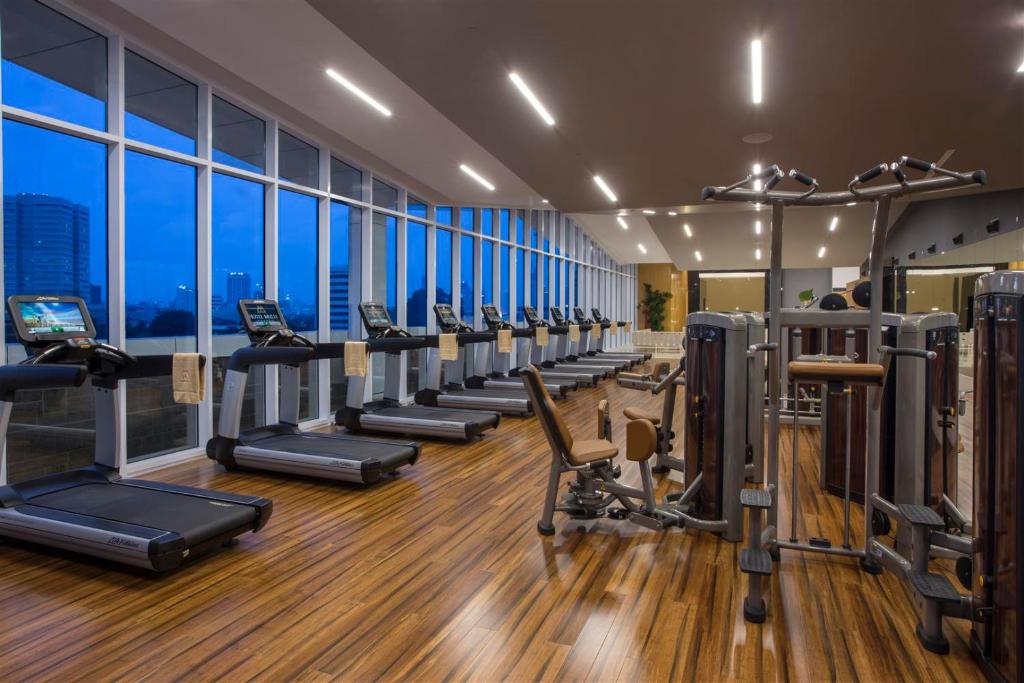 Fitness centrum a/nebo fitness zařízení v ubytování Hotel Mulia Senayan, Jakarta