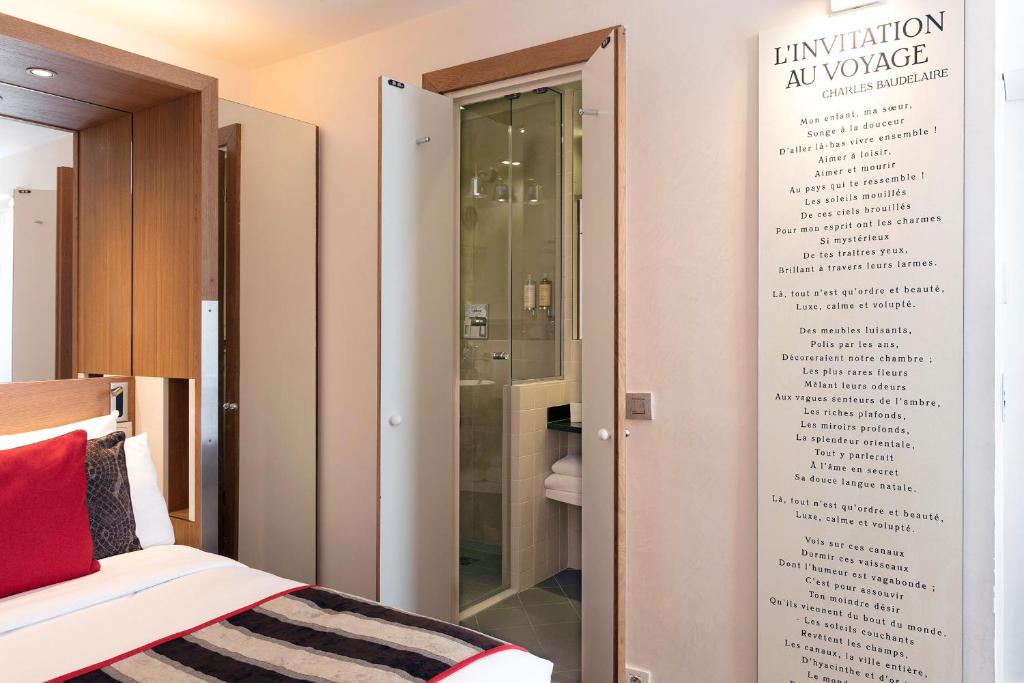 Postel nebo postele na pokoji v ubytování Select Hotel