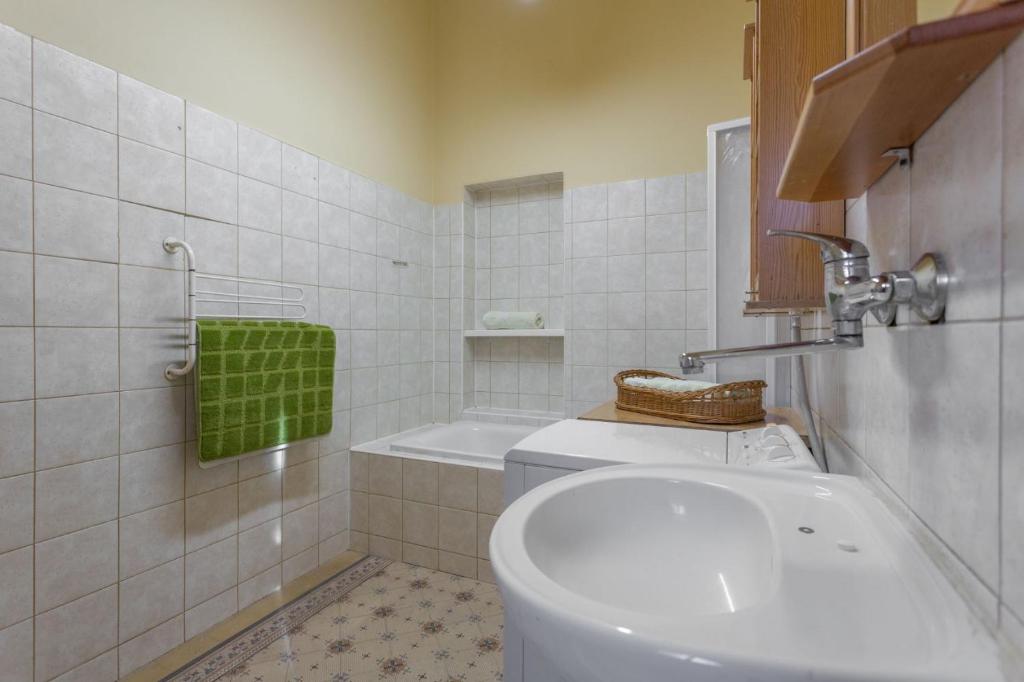 Koupelna v ubytování Vila Josefina Jizerské hory