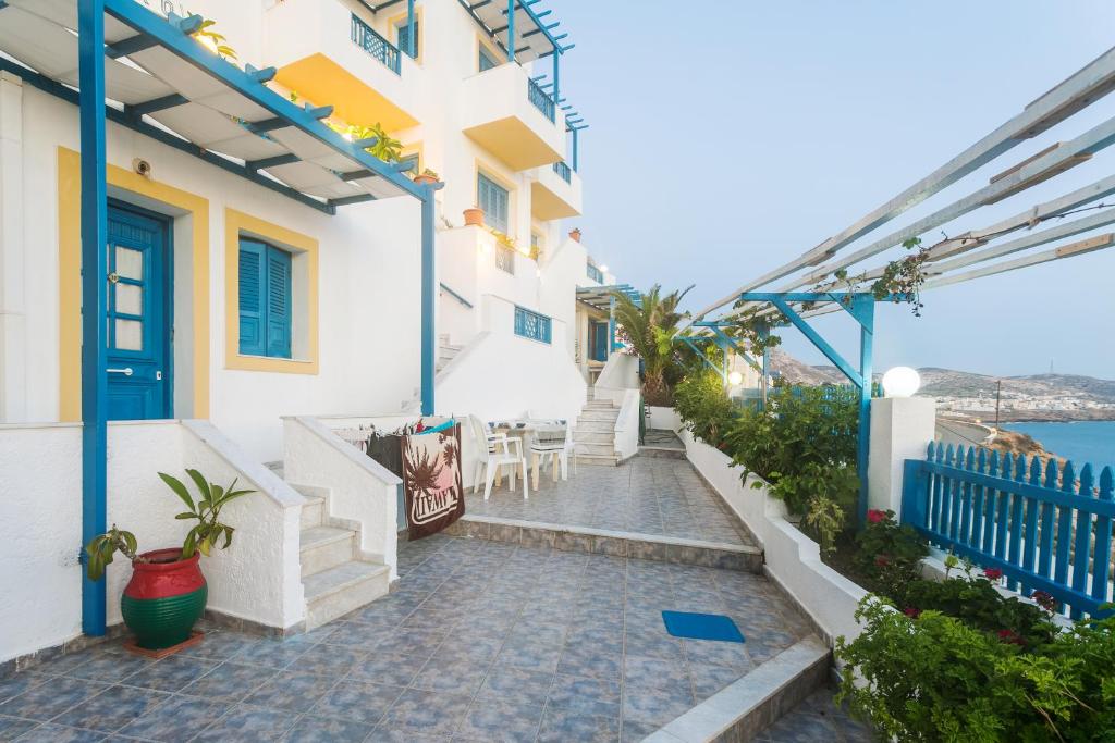 Balkón nebo terasa v ubytování Arhontiko Hotel