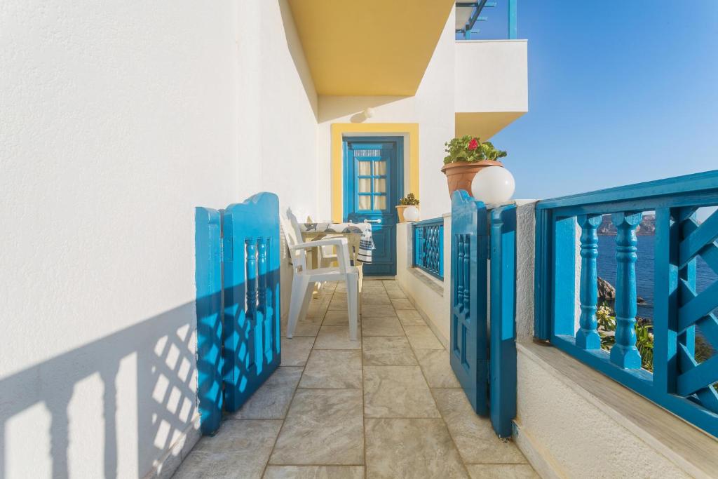 Balkón nebo terasa v ubytování Arhontiko Hotel
