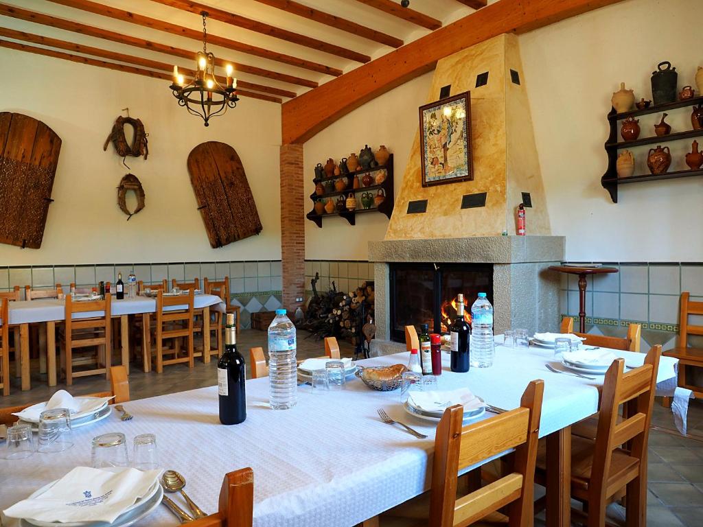 Nápoje v ubytování Monasterio El Olivar