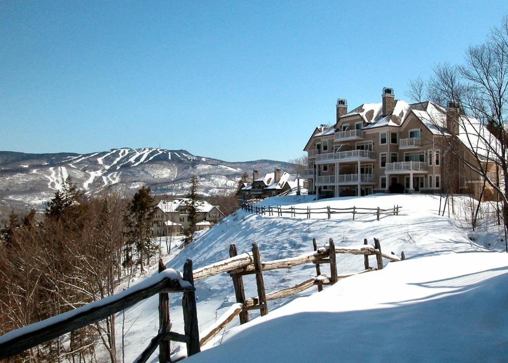 Cap Tremblant Mountain Resort v zimě