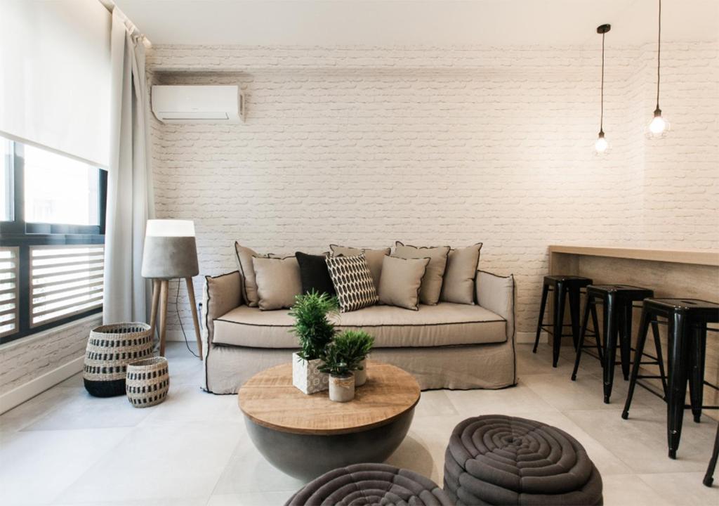 Posedenie v ubytovaní Designer Apartment - stroll to the Acropolis