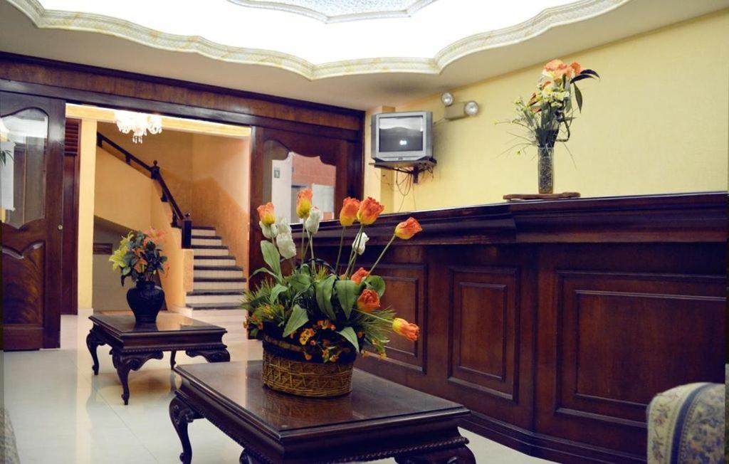 TV a/nebo společenská místnost v ubytování Posada del Marqués