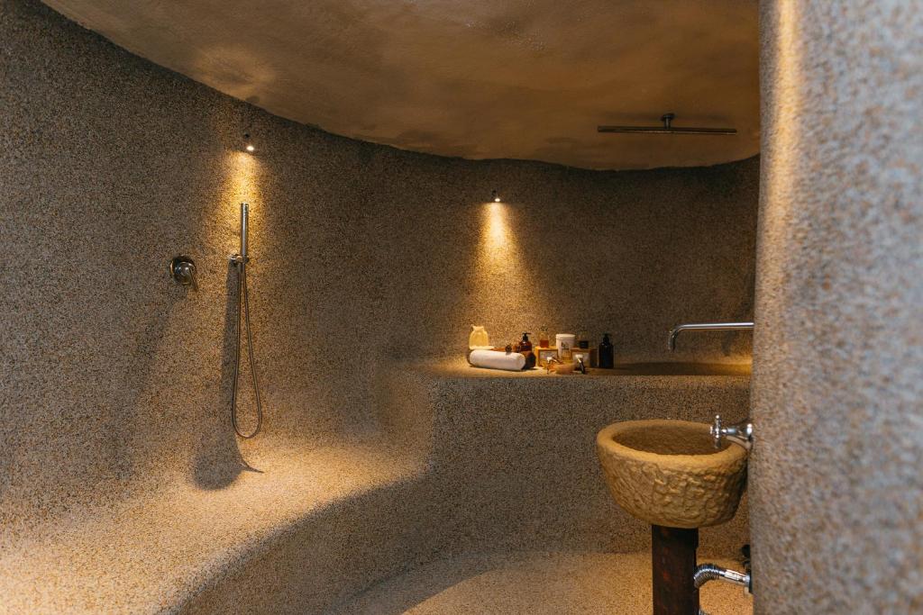 Koupelna v ubytování Artis Domus Relais & Spa