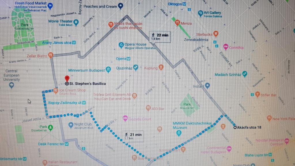 Kép Lara Downtown Apartment szállásáról Budapesten a galériában