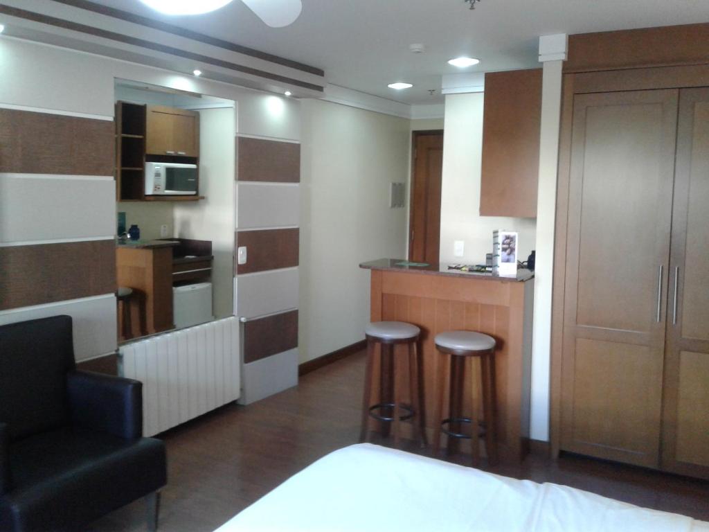  Flat em Hotel 4 estrelas Ed Alpenhaus Gramado-4 pessoas