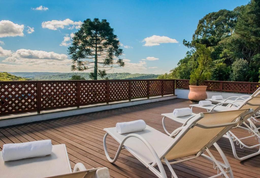  Flat em Hotel 4 estrelas Ed Alpenhaus Gramado-4 pessoas