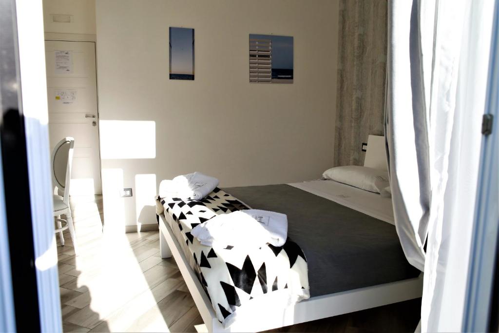 Postel nebo postele na pokoji v ubytování Hermes rooms for tourists
