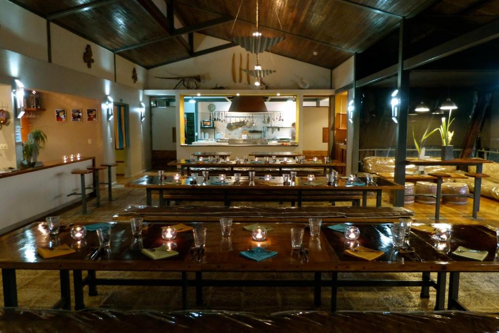 Restaurace v ubytování Celeste Mountain Lodge
