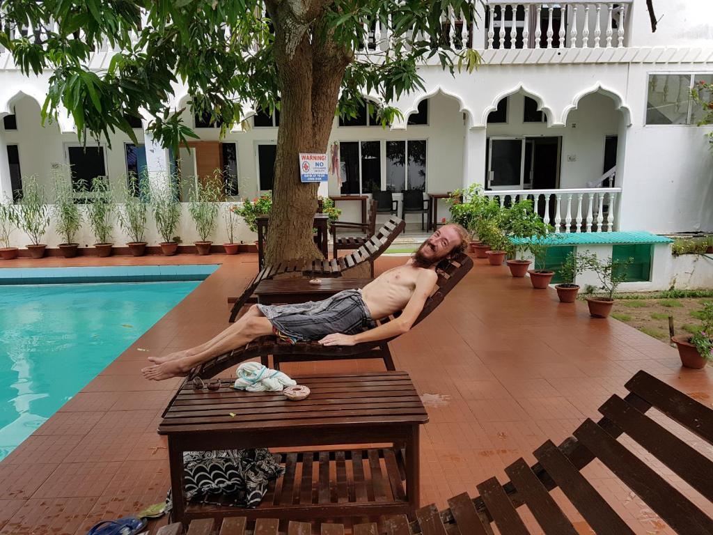 Bazén v ubytování Hotel Gandhara nebo v jeho okolí
