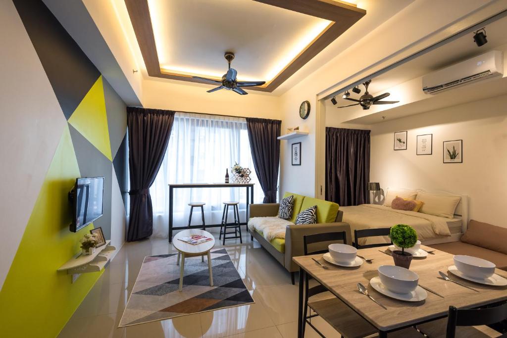 Гостиная зона в Love Come Home @ Japan-European Style Homestay