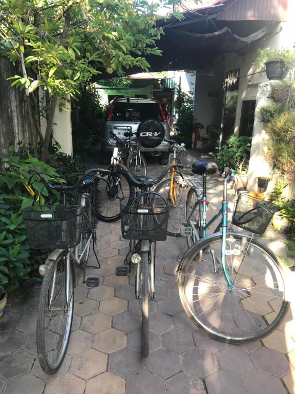 Jízda na kole v ubytování Siem Reap Homesteading nebo okolí