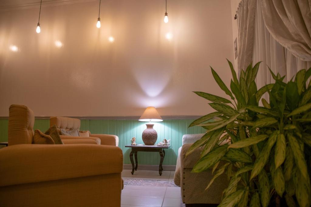 Posezení v ubytování Alice y Juancito Boutique Hotel