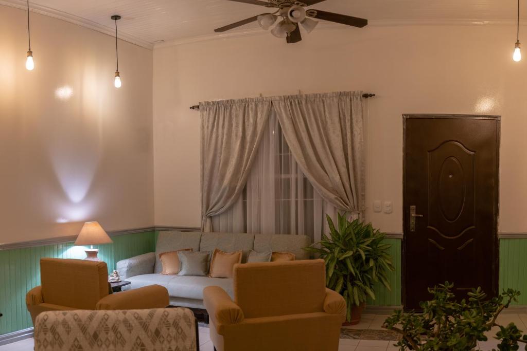 Posezení v ubytování Alice y Juancito Boutique Hotel