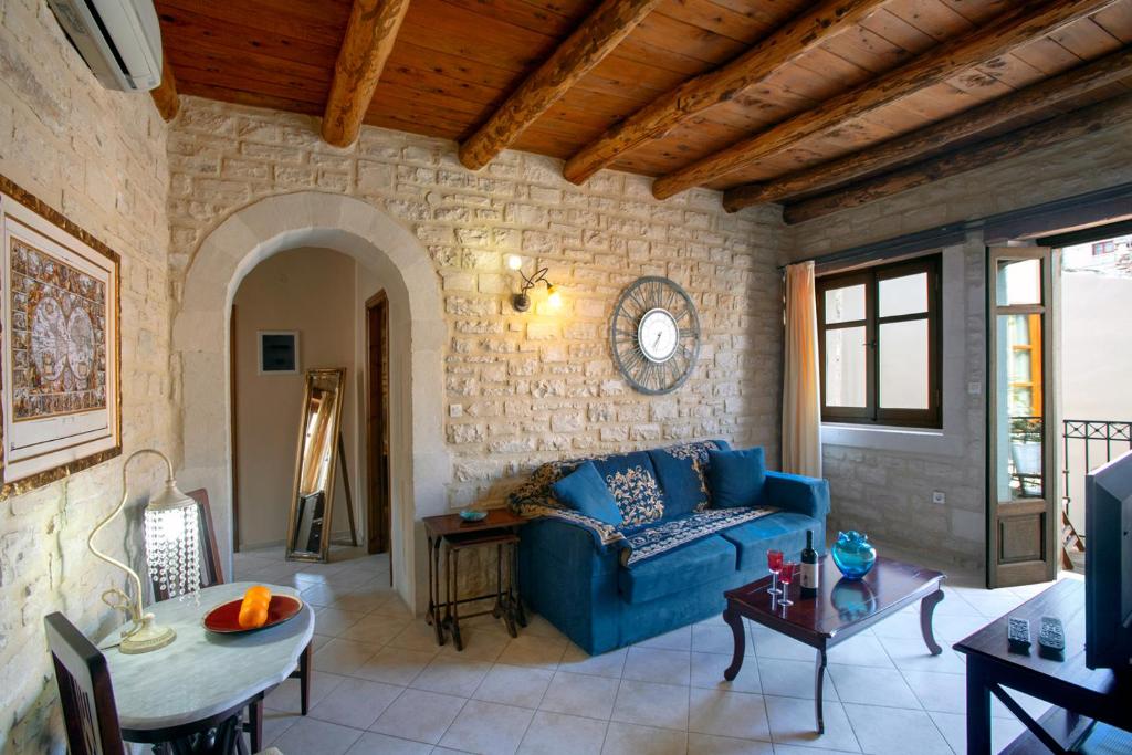 Posezení v ubytování Casa Moazzo Suites and Apartments