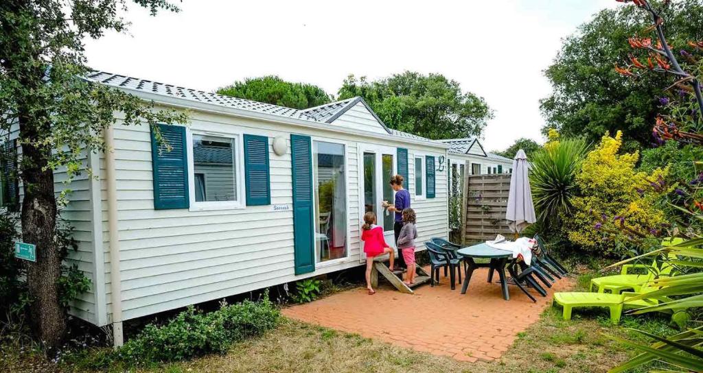 Zahrada ubytování Bungalow Vacances