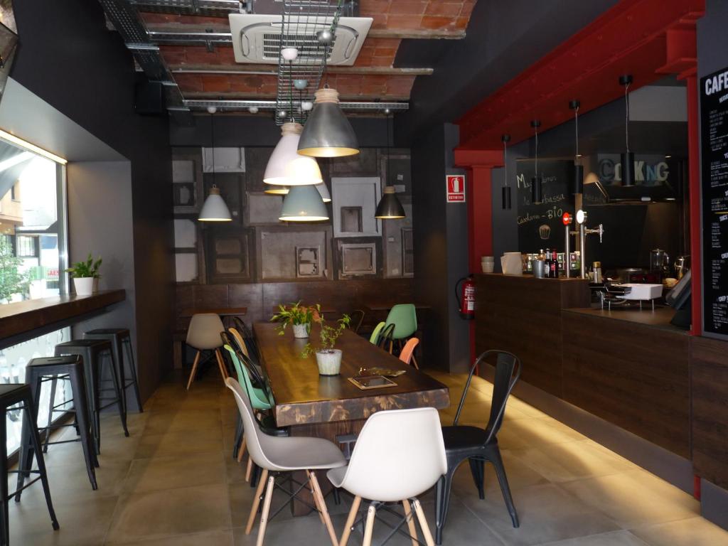 Lounge nebo bar v ubytování Tudel