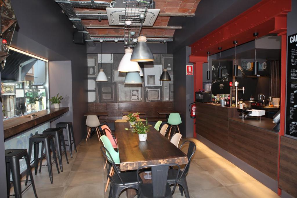 Lounge nebo bar v ubytování Tudel